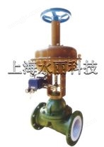 衬氟气动薄膜调节切断隔膜阀