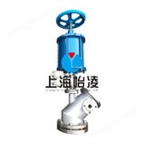 气动下展式保温放料阀2